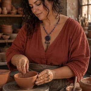 Bohemian Folklore & Vrije Geest, handgemaakte moderne dromenvanger ketting