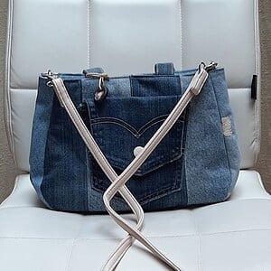 Denim handtas / schoudertas