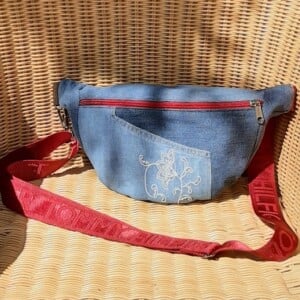 Denim heuptas / beltbag L