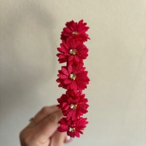 Diadeem met bloemetjes