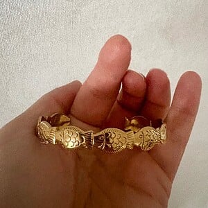 Fish Bangle Stainless steel