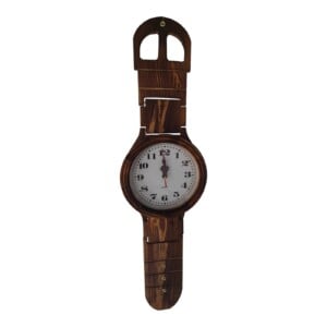 Handmade Moroccan Wooden Clock | Functional Wall & Table Clock | Unique Wooden Timepiece | Vintage Home Decor Gift