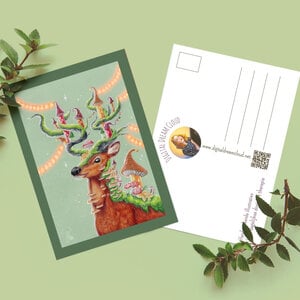 Hidden deer village kaart A6