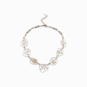 Ketting met Stenen Gevuld met Echt Gipskruid (The Classics)