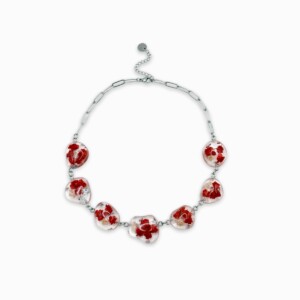 Ketting met Stenen Gevuld met Echt Gipskruid uit Den Haag (Mon Chéri)