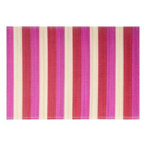 Kitsch Kitchen placemat bamboe rood/roze