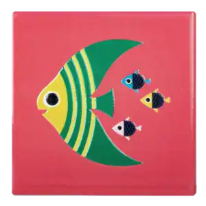 Kitsch Kitchen tegeltje Sealife flyfish