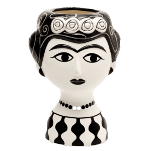 Kitsch Kitchen vaas Marisol z/w