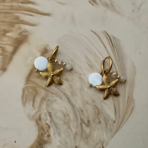 Little starfish oorbellen