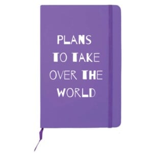Notitieboek – Plans to take over the world