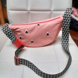 Slingbag / crossbodybag roze
