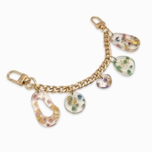Tassenhanger (Bagchain) met Echte Bloemen uit Den Haag (Jardin d'Été)
