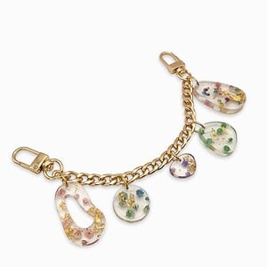 Tassenhanger (Bagchain) met Echte Bloemen uit Den Haag (Jardin d'Été)