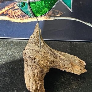 Vissies. Glas in lood/Tiffany