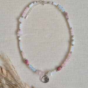 Zomerse ketting met zon bedel | Sun