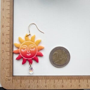 Zon oorbellen