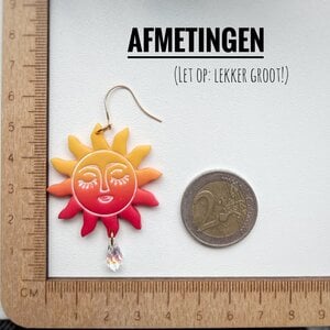 Zon oorbellen