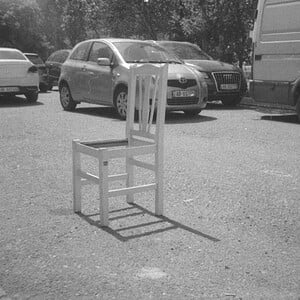 A Broken Chair in Albania: Original A3 Photo Print (Matte)