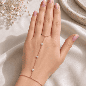 Celeste Hand Ketting – RVS – Goud/Zilver