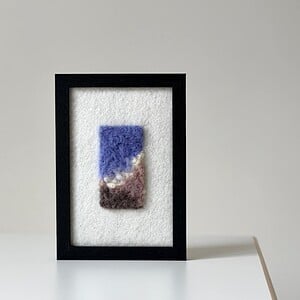 Coral VII - een uniek handgemaakt werk van wol