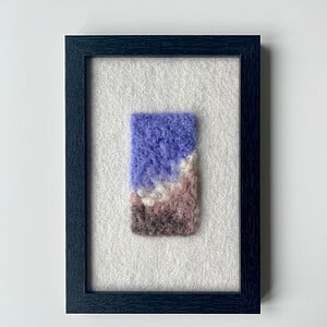 Coral VII - een uniek handgemaakt werk van wol