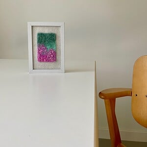 Coral XI - een uniek handgemaakt werk van wol