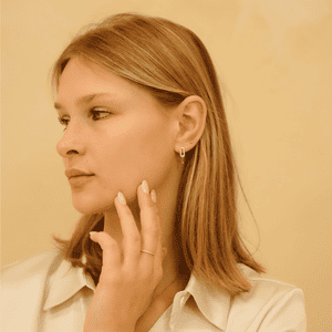 Dainty Glow Zirconia Oorbellen