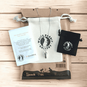 Eikeltje hanger - 999 fijnzilver verzilverd - Echt eikeltje