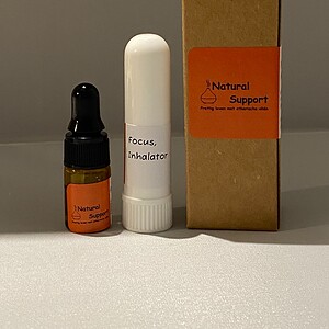 Focus, breng rust en helderheid in een drukke dag; inhalator
