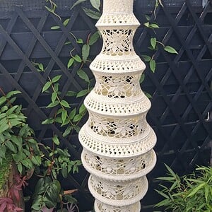 gehaakte lamp