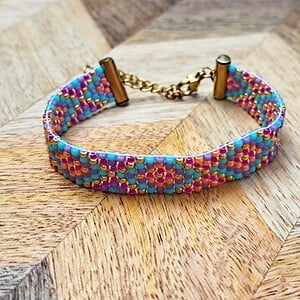 Geweven Miyuki Armband | Ocean Breeze