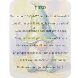 Gnome Fred