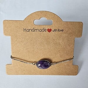Handgemaakte Amethist Armband – Rust & Innerlijke Kracht ✨