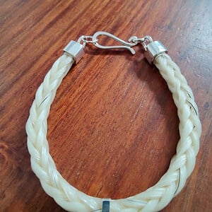 Handgemaakte Zilveren Paardenhaar Armband (Made to Order)