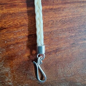 Handgemaakte Zilveren Paardenhaar Armband (Made to Order)