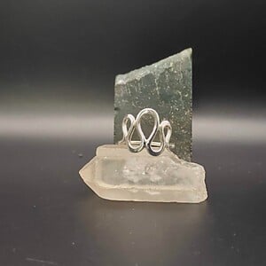 Handgemaakte Zilveren Wave Ring