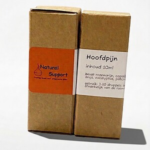 Hoofdpijn, etherische olie 10 ml olie voor de geurbrander