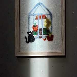 June vibes - origineel werk van wol