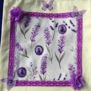 Lavendeltas canvas