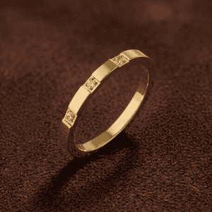 Lola Zirconia 18K Goud Geplated Ring