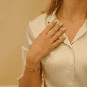 Lola Zirconia 18K Goud Geplated Ring
