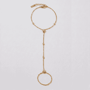Luna Hand Chain – RVS – Goud/Zilver