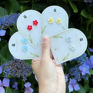 Micro gehaakte mini bloemenstekers