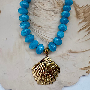 Ocean ketting blauw