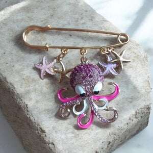 Octopus Broche