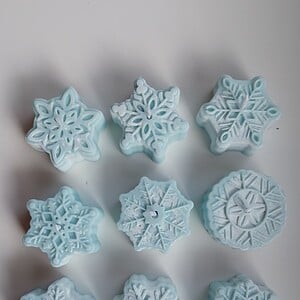 Snow-kaars handgemaakt