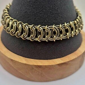 Tweekleurige schakelarmband