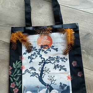 Unieke tas in Japanse stijl