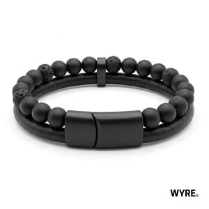 Wyre. | armband | Black Stone