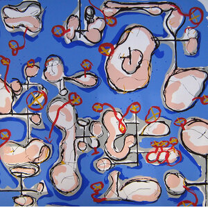 x compositie / Handlijncompositie 8